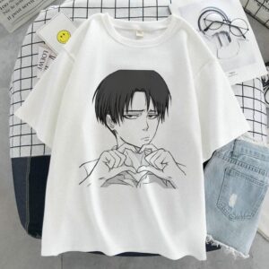 Polo Love Levi de Shingeki No Kyojin