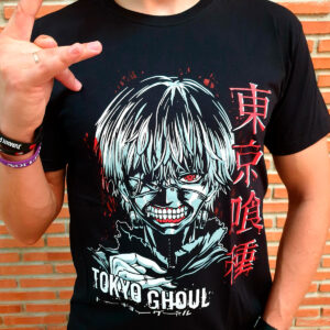 Polo Kaneki Ken Two Colors de Tokyo Ghoul