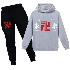 Jogger + Polera con Capucha Red de Tokyo Revengers