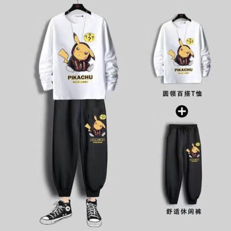 Jogger + Polera Pikachu Kawai de Pokemon