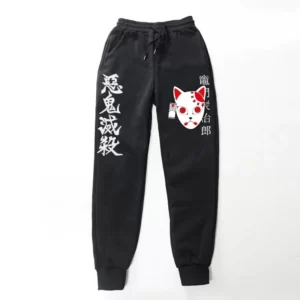 Jogger Mask Tanjiro Style 1 de Kimetsu No Yaiba