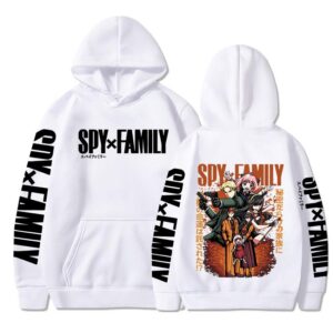 Polera Capucha Foger Family Fight de Spy x Family