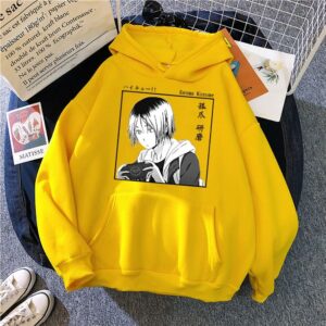 Polera Capucha Kenma Play videogame de Haikyuu!!