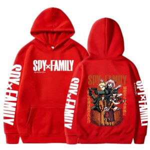 Polera Capucha Foger Family Fight de Spy x Family