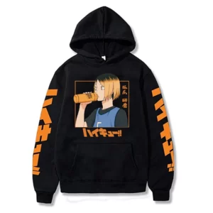 Polera Capucha Kenma Drink de Haikyuu!!