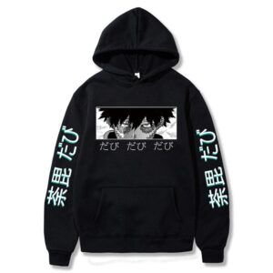 Polera Capucha Eyes Dabi de My Hero Academia