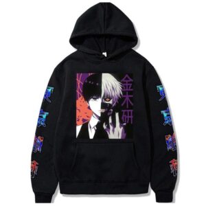 Polera Capucha Kaneki Ken S5 de Tokyo Ghoul