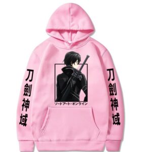 Polera Capucha Kirito Bais de Sword Art Online