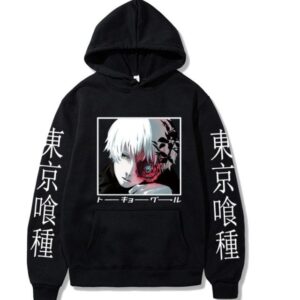 Polera Capucha Kaneki Ken S8 de Tokyo Ghoul