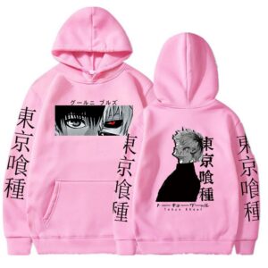 Polera Capucha Kaneki Ken S9 de Tokyo Ghoul