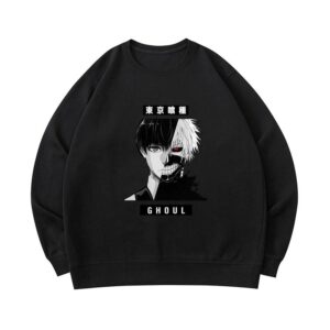 Polera Kaneki DualFace de Tokyo Ghoul