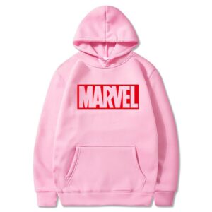 Polera Capucha LogoWords de Marvel