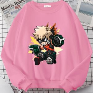 Polera Bakugo chibi de My Hero Academia