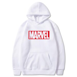 Polera Capucha LogoWords de Marvel