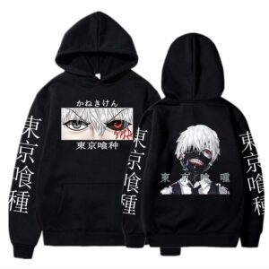 Polera Capucha Kaneki Ken Mask S3 de Tokyo Ghoul