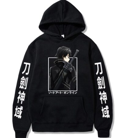 Polera Capucha Kirito Bais de Sword Art Online