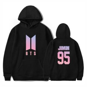 Polera Capucha BTS Numbers & Logo de Notrends