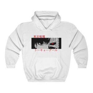 Polera Capucha Kaneki Ken S1 de Tokyo Ghoul