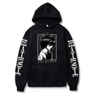 Polera Capucha Serious 'L' de Death Note