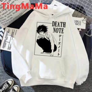 Polera Capucha Concentrate L2 de Death Note