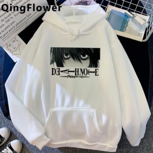 Polera Capucha Eyes L4 de Death Note