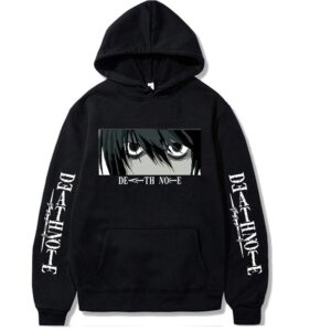 Polera Capucha L eyes de Death Note