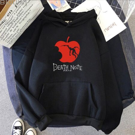 Polera Capucha Red Apple1 de Death Note