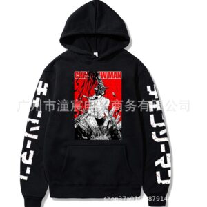 Polera Capucha RedStyle de ChainSaw Man