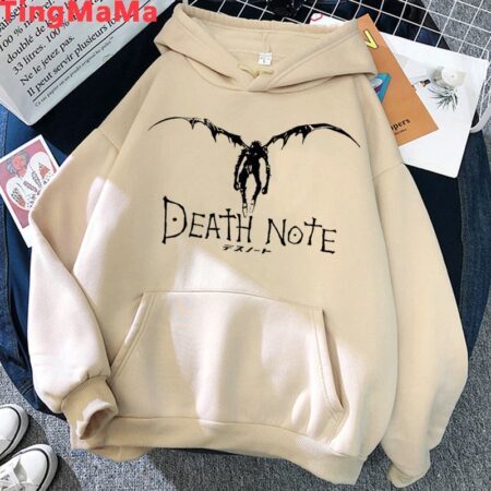 Polera Capucha Log6 de Death Note