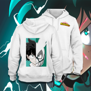 Polera Capucha Midoriya Fight! de My Hero Academia