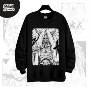 Polera Parca Gris de Naruto