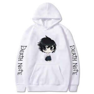 Polera Capucha L Chibi de Death Note