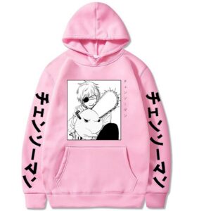 Polera Capucha Denji Pet de ChainSaw Man