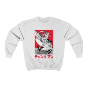 Polera Shark Demon de ChainSaw Man