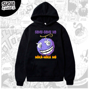 Polera Capucha Gear 5 Fruit Nika Nika No de One Piece