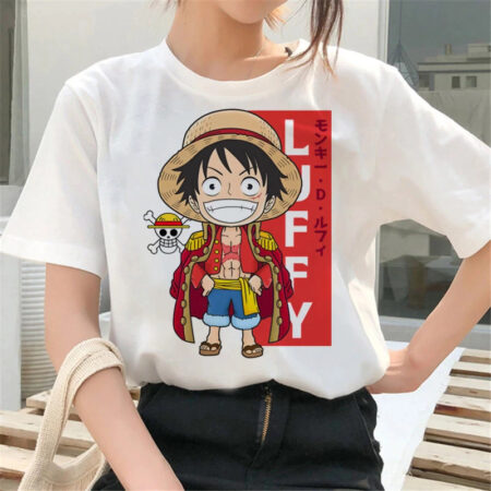 Polo Chibi King Luffy de One Piece