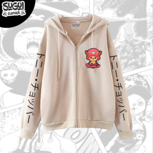 BPolera Capucha Cierre Chopper Kawai de One Piece