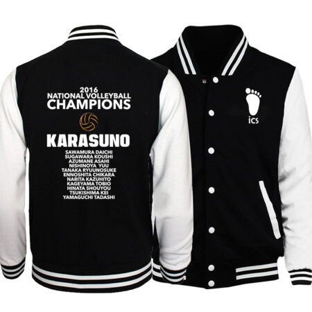 Jacket Champions Karasuno de Haikyuu!