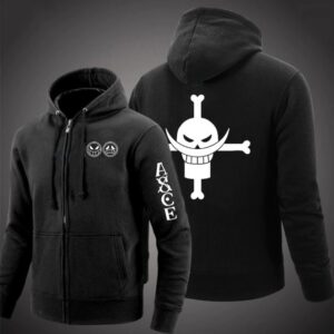 Polera Capucha Cierre Asce Style de One Piece