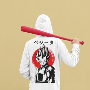 Polera ACapucha Vegeta nice de Dragon Ball