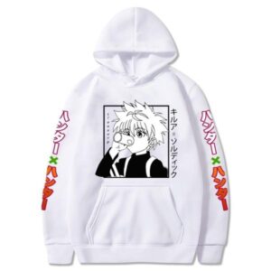 Polera Capucha Killua Juice S3 de HunterxHunter