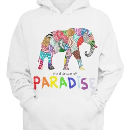Capucha Coldplay Paradise Elephant de Notrends