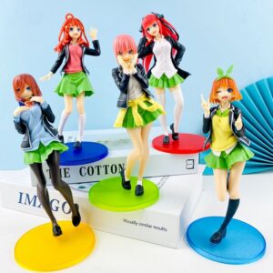 Figuras Kawaii de Quintillizas