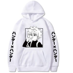 Polera Capucha Killua Huice S1 de HunterxHunter