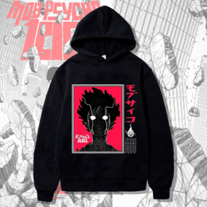 Polera Capucha Shigeo 100% Red de Mob Psycho