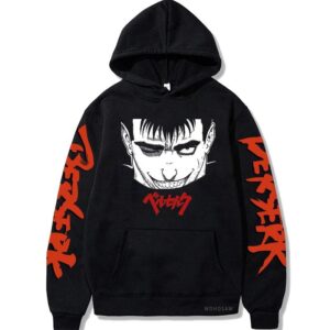 Polera Capucha Crazy Smile de Berserk