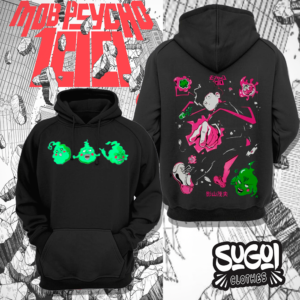 Polera ACapucha Premium Shigeo Fly de Mob Psycho