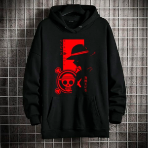 BPolera Capucha Red Luffy de One Piece