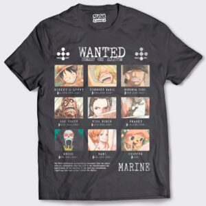 Polo Old Mugiwara Wanted de One Piece