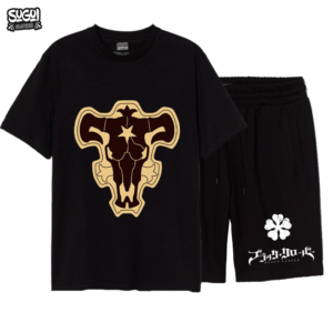 Polo + Short Black Bulls de Black Clover